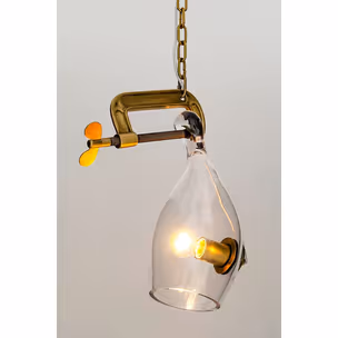 Lampa wisząca VICE - mosiądz