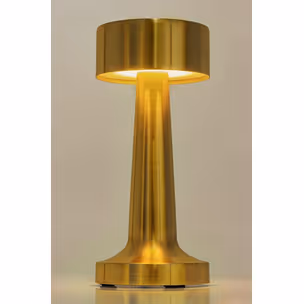 Lampa biurkowa LEE z wbudowaną baterią - złoty