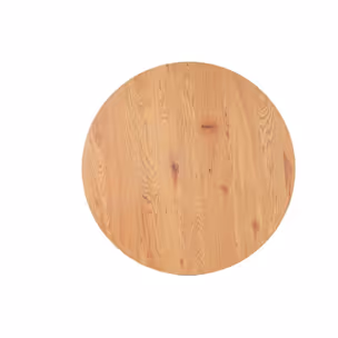Stół okrągły ASTER 120 cm - dąb/czarny