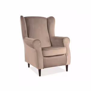 Fotel BARON Velvet - beżowy Bluvel 28