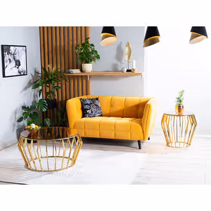 Sofa CASTELLO 2 Velvet - beżowy Bluvel 28