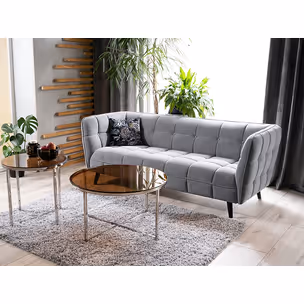 Sofa CASTELLO 3 Velvet - beżowy Bluvel 28
