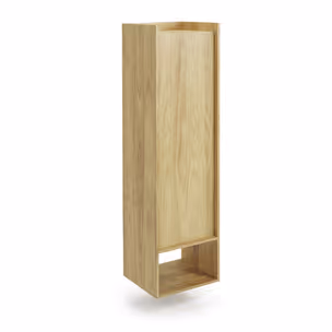 Regał MOBIUS 1D korpus - hikora naturalna