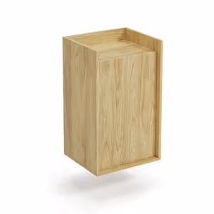 Szafka MOBIUS 1D korpus - hikora naturalna