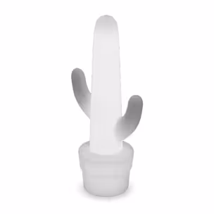 Lampa ogrodowa KAKTUS C  biała - LED, przewód