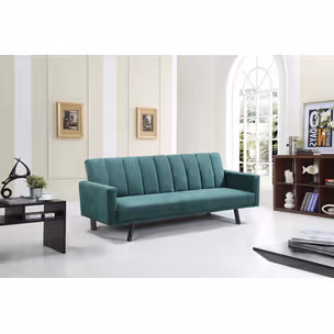 Sofa rozkładana ARMANDO - ciemny zielony