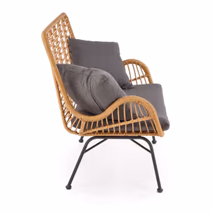 Sofa IKARO XL - naturalny/popielaty