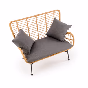Sofa IKARO XL - naturalny/popielaty