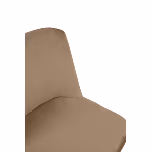Krzesło welurowe DIEGO - khaki