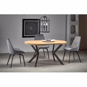 Stół rozkładany PERONI 100/250x100 - dąb złoty