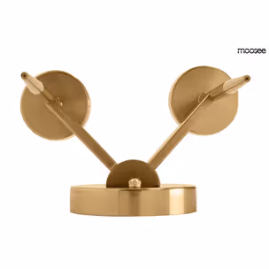 Lampa ścienna TORCH TWIN - złoty