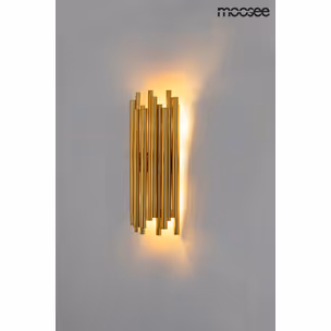 Lampa ścienna TUBO - złoty
