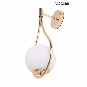 Lampa ścienna ROMA - złoty