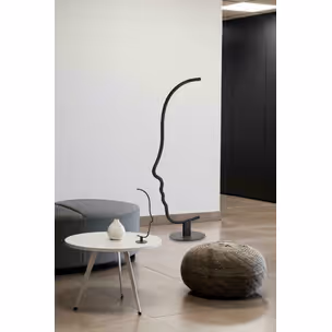 Lampa stołowa FACE TABLE - czarny