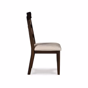 Krzesło HILLCOTT D798-01 - brązowy/beżowy