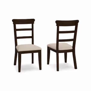 Krzesło HILLCOTT D798-01 - brązowy/beżowy