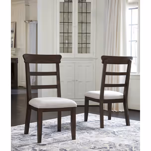 Krzesło HILLCOTT D798-01 - brązowy/beżowy