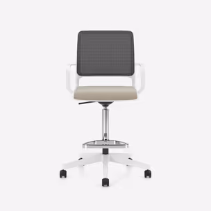 Fotel obrotowy wysoki XILIUM Counter MESH