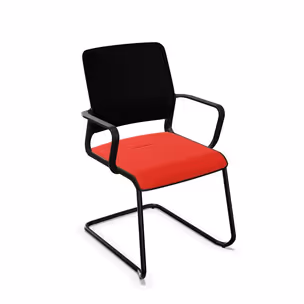 Krzesło na płozach XILIUM CF MESH