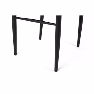 Krzesło WISHBONE METAL - naturalny/czarny