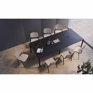 Krzesło konferencyjne ISO Wood