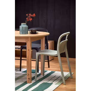Stół okrągły rozkładany RINGO 102/142x102 - dąb craft