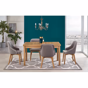 Stół rozkładany TIAGO 2 140/220x80 - dąb craft