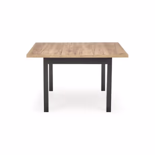 Stół rozkładany TIAGO KWADRAT 90/125x90 - dąb craft/czarny
