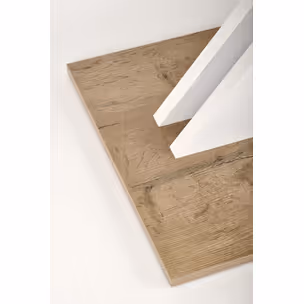 Stół rozkładany XARELTO 130/175x85 - dąb lancelot/biały