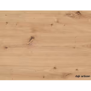 Stół okrągły rozkładany GASTON 100/135x100 - dąb artisan/czarny