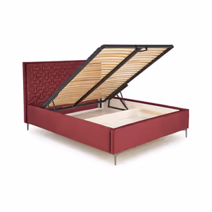 Zagłówek do łóżka MODULO W2 160 - bordowy