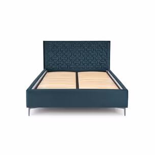 Zagłówek do łóżka MODULO W2 160 - ciemny zielony