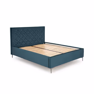 Zagłówek do łóżka MODULO W2 160 - ciemny zielony