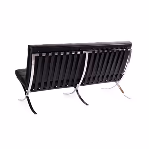 Sofa 2-osobowa BARCELON PRESTIGE PLUS - czarny