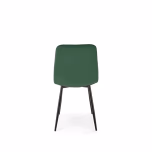 Krzesło K525 velvet - ciemny zielony