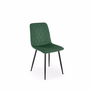 Krzesło K525 velvet - ciemny zielony