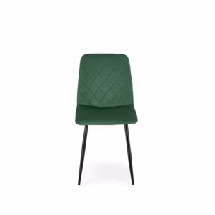 Krzesło K525 velvet - ciemny zielony