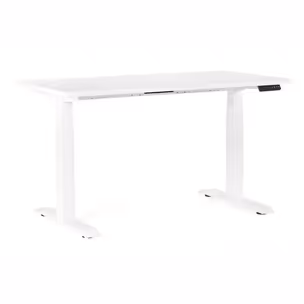 Biurko regulowane FIGHTER SINGLE DESK 140x70 - biały