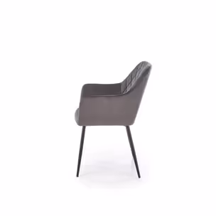 Krzesło z podłokietnikami K558 - popielaty