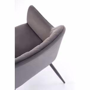Krzesło z podłokietnikami K558 - popielaty