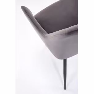 Krzesło z podłokietnikami K558 - popielaty