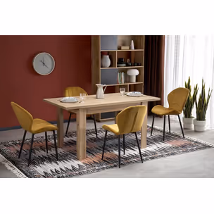 Stół rozkładany BAGIO 120-160x80 - dąb artisan