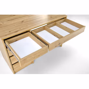 Toaletka z oświetleniem HOLLYWOOD XL - dąb artisan