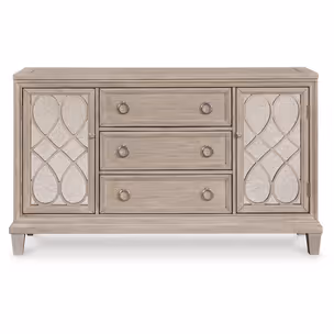 Komoda 2-drzwiowa z szufladami JORLAINA D922-60