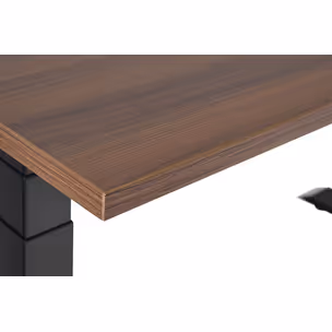 Biurko regulowane FIGHTER SINGLE DESK 140x70 - orzech/czarny