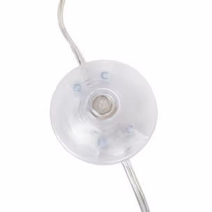 Lampa podłogowa TIFFANY 175 - biały/mosiądz