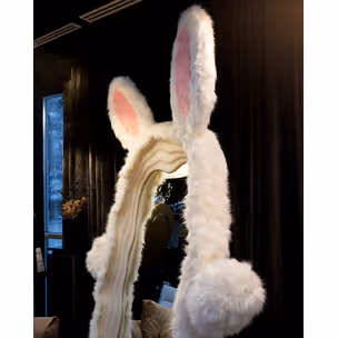 Lustro stojące BUNNY z oświetleniem LED