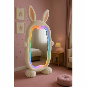 Lustro stojące BUNNY z oświetleniem LED