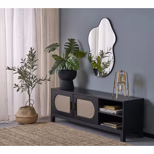 Lustro ESSENT 56x90 - czarny