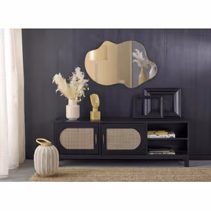 Lustro ESSENT 56x90 - złoty